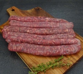 Chipolatas de porc aux herbes